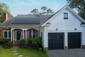 home using solar energy